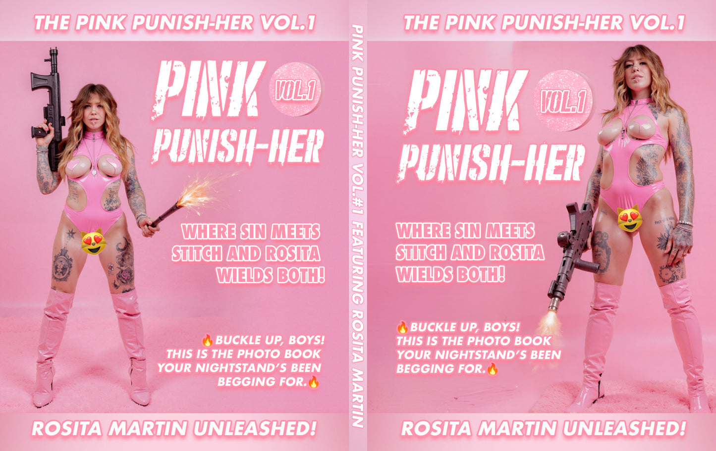 The Pink Punish-Her Volume 1 Featuring Rosita Martin - Exclusive Photo Book