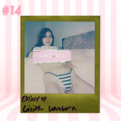 Lilith Vanhorn: Gothic Debut in Makima Shimapan – Limited Polaroid Set (19 Exposures)
