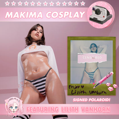 Lilith Vanhorn: Gothic Debut in Makima Shimapan – Limited Polaroid Set (19 Exposures)