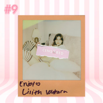 Lilith Vanhorn: Gothic Debut in Makima Shimapan – Limited Polaroid Set (19 Exposures)