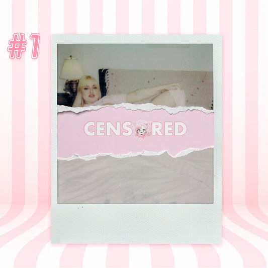 Princess Mia — Yuri Pink Crop Top + Pink Shimapan Panties Polaroid #01