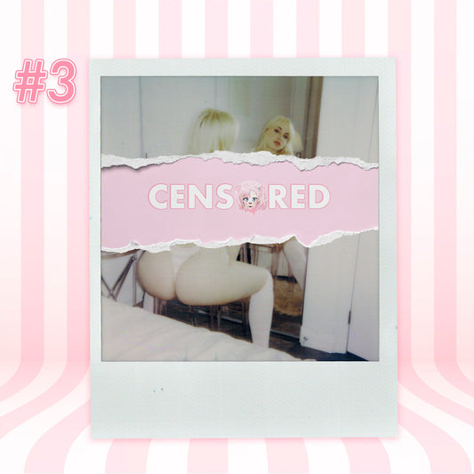 Princess Mia — Yuri Pink Crop Top + Pink Shimapan Panties Polaroid #03