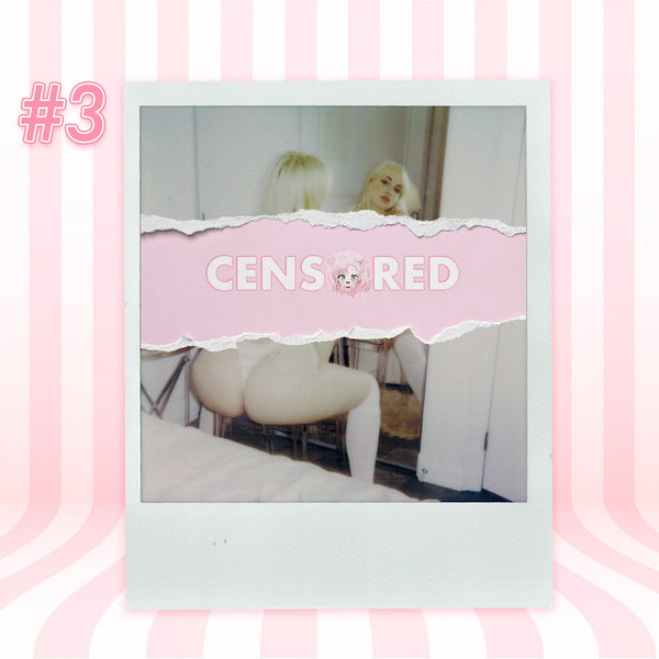 Princess Mia — Yuri Pink Crop Top + Pink Shimapan Panties Polaroid #03