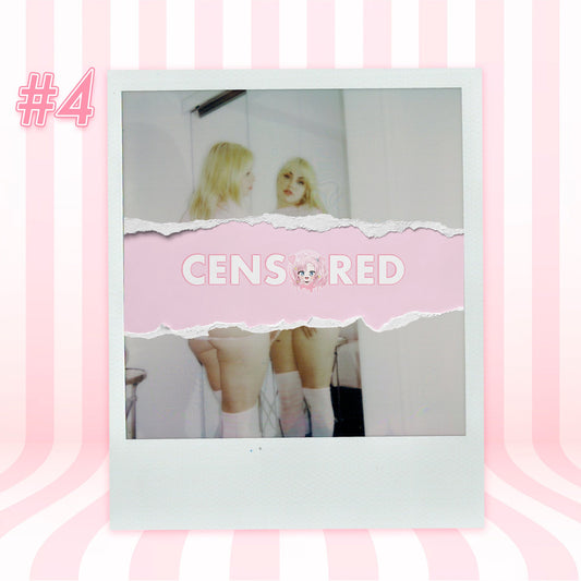 Princess Mia — Yuri Pink Crop Top + Pink Shimapan Panties Polaroid #04