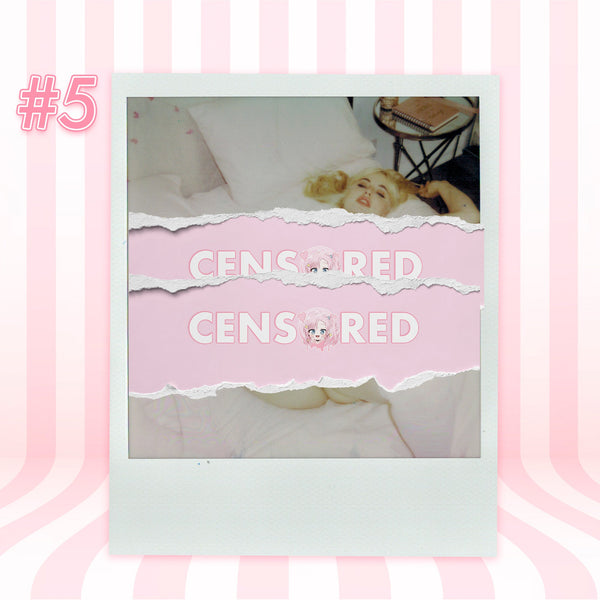 Princess Mia — Yuri Pink Crop Top + Pink Shimapan Panties Polaroid #05