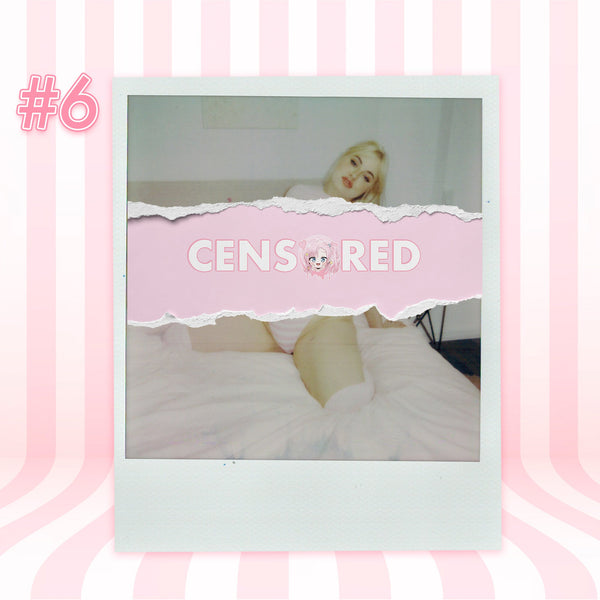 Princess Mia — Yuri Pink Crop Top + Pink Shimapan Panties Polaroid #06