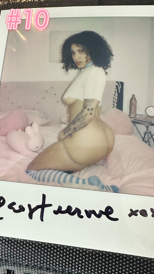 SoftServve — Catgirl Crop Top + Blue Shimapan Panties Polaroid #10