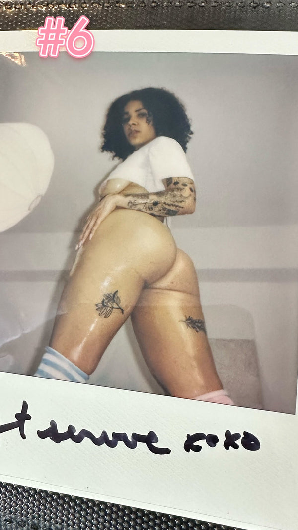 SoftServve — Catgirl Crop Top + Blue Shimapan Panties Polaroid #06