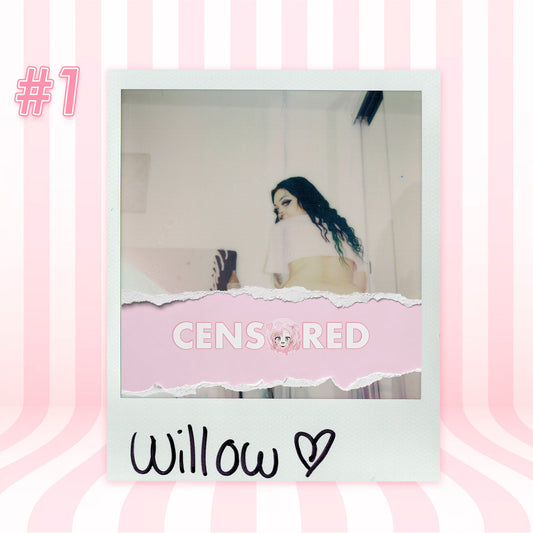Willow Rae — Anime Girl Pink Crop Top Polaroid #01