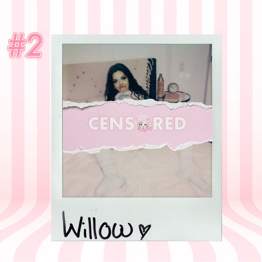 Willow Rae — Anime Girl Pink Crop Top Polaroid #02