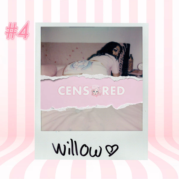 Willow Rae — Anime Girl Pink Crop Top Polaroid #04