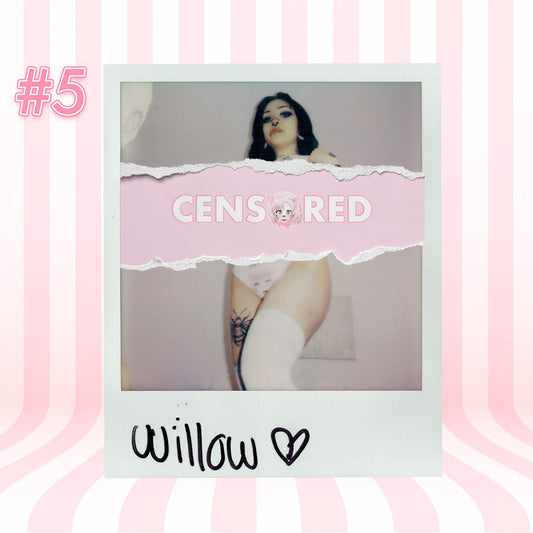 Willow Rae — Anime Girl Pink Crop Top Polaroid #05
