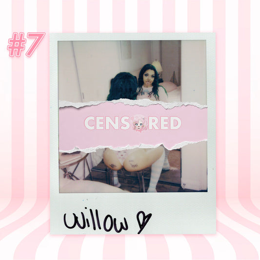 Willow Rae — Anime Girl Pink Crop Top Polaroid #07