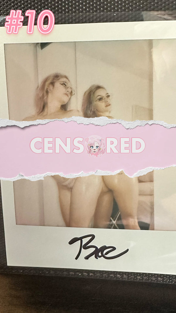 Bre Kitsune — White Kawaii Leggings + Yuri Crop Top Polaroid #10