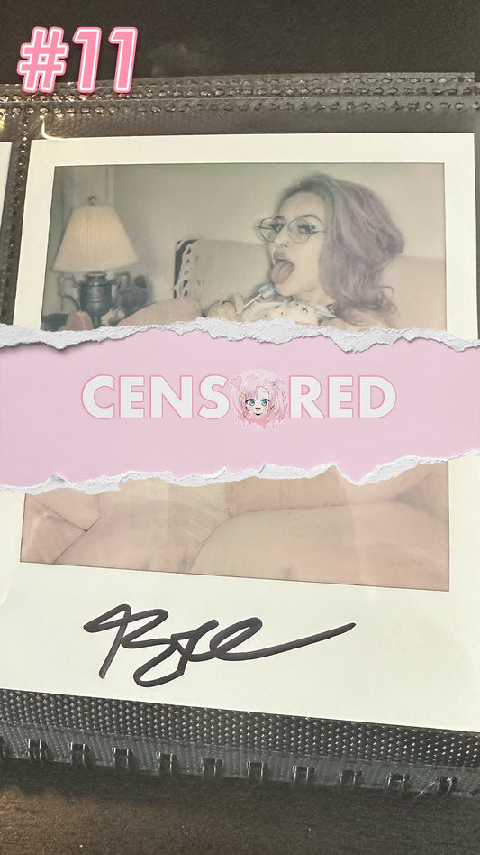 Bre Kitsune — White Kawaii Leggings + Yuri Crop Top Polaroid #11