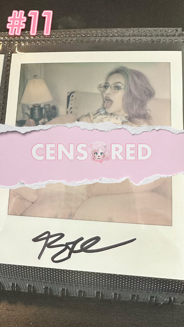 Bre Kitsune — White Kawaii Leggings + Yuri Crop Top Polaroid #11