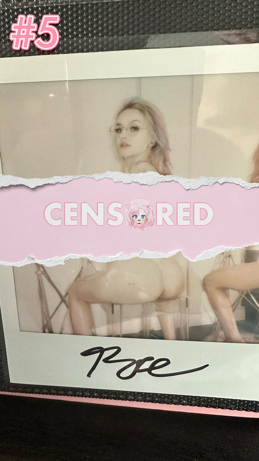 Bre Kitsune — White Kawaii Leggings + Yuri Crop Top Polaroid #05