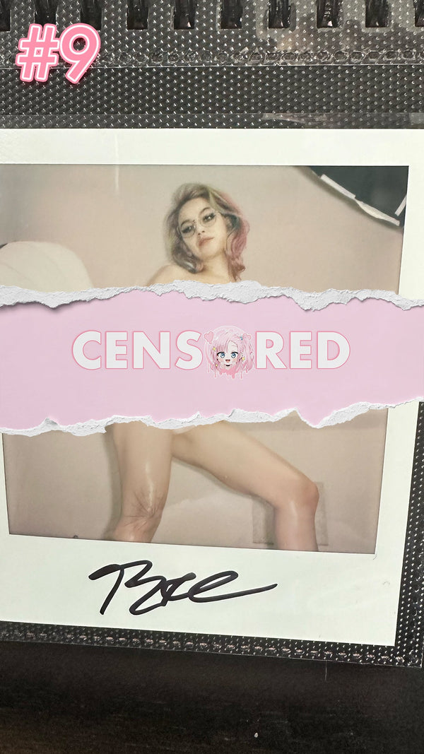 Bre Kitsune — White Kawaii Leggings + Yuri Crop Top Polaroid #09